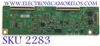 T-CON PARA MONITOR LG QHD CURVO / NUMERO DE PARTE 6871L-5896A / 6870C-0804A / 5896A / LM375QW2-SSA1 / PANEL LM375QW2 (SS)(A1) / MODELO 38WN95C